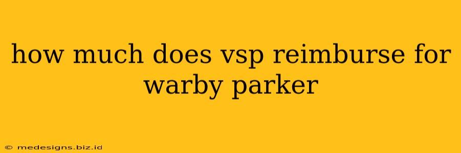 how much does vsp reimburse for warby parker