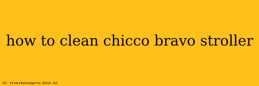 how to clean chicco bravo stroller