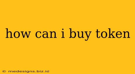 how can i buy token