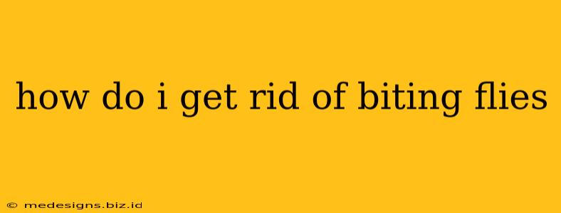 how do i get rid of biting flies