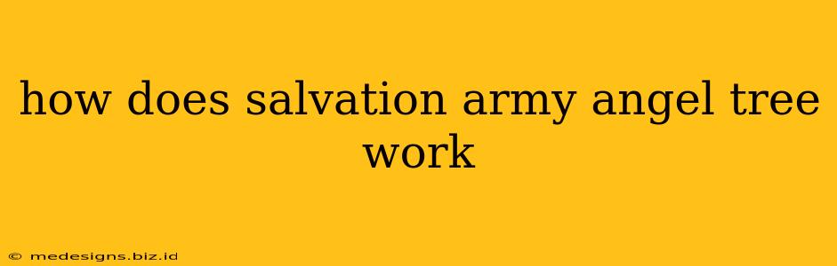 how does salvation army angel tree work