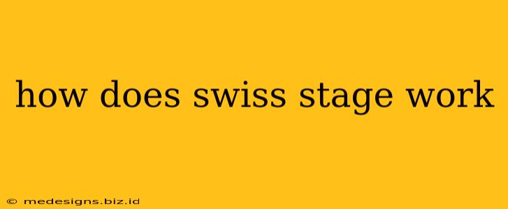 how does swiss stage work