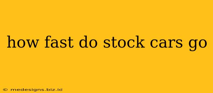 how fast do stock cars go