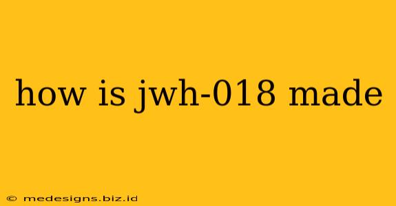 how is jwh-018 made