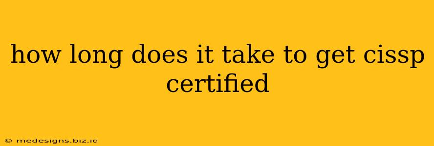 how long does it take to get cissp certified