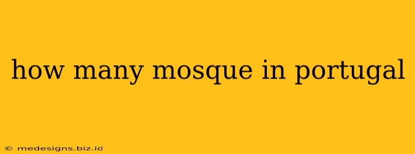how many mosque in portugal