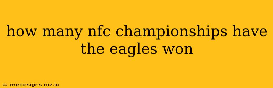 how many nfc championships have the eagles won