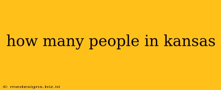 how many people in kansas