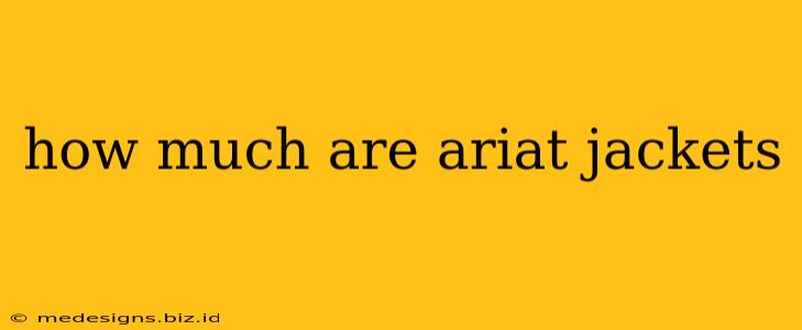 how much are ariat jackets