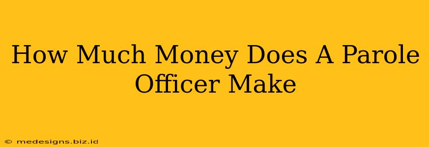 How Much Money Does A Parole Officer Make