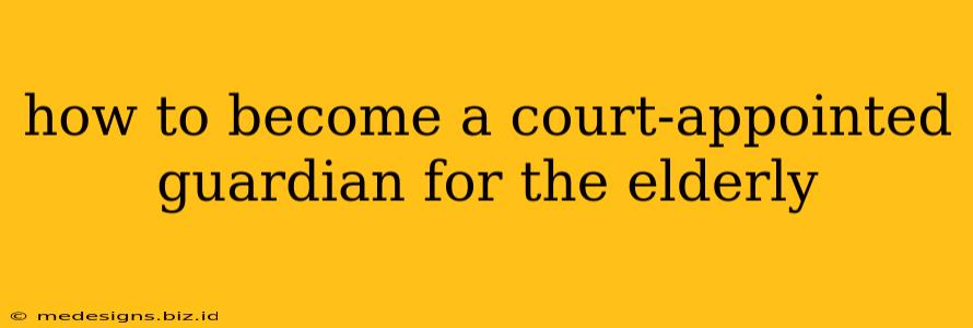 how to become a court-appointed guardian for the elderly