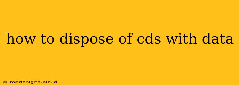 how to dispose of cds with data