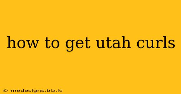 how to get utah curls