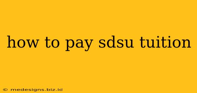 how to pay sdsu tuition