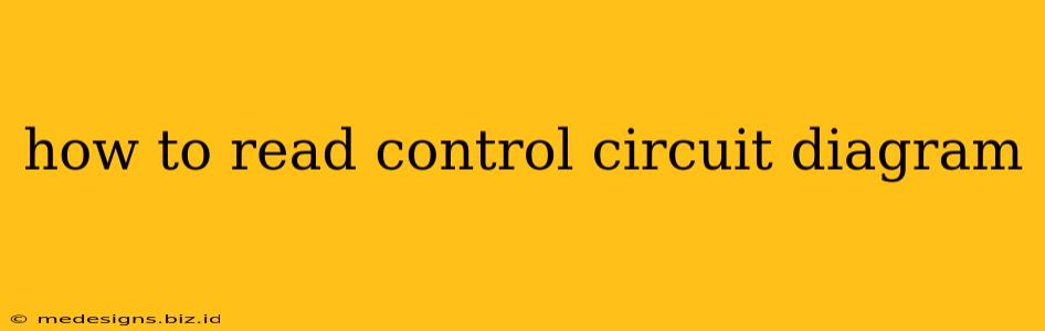 how to read control circuit diagram