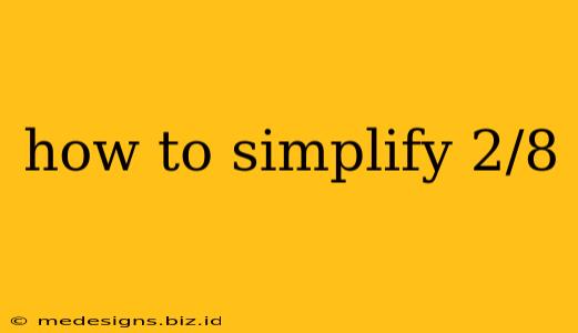 how to simplify 2/8