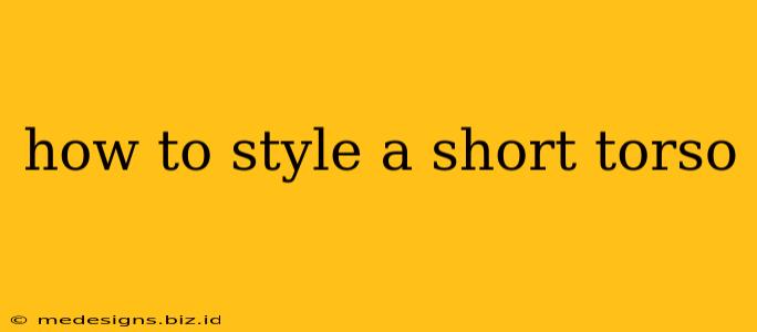 how to style a short torso