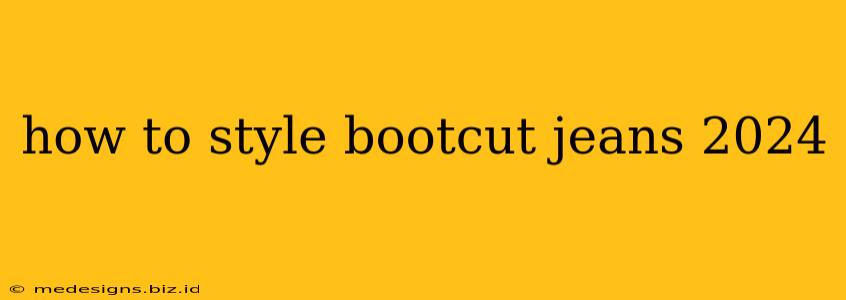 how to style bootcut jeans 2024