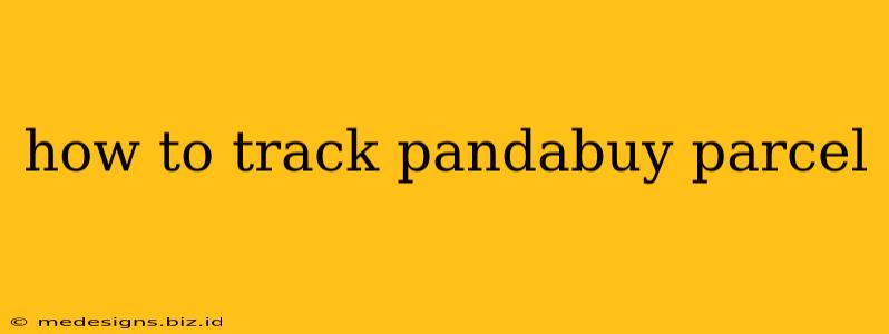 how to track pandabuy parcel